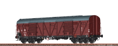  51268 - H0 - Gedeckter Güterwagen, GGrhs, DR, Ep. III